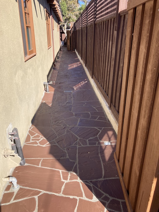 Finished walkway by Trinity Home Maintenance