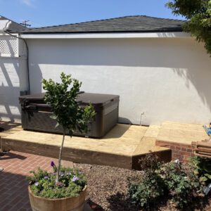 decks and awnings Coronado deck frame