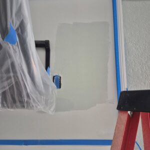 walls taped off 1